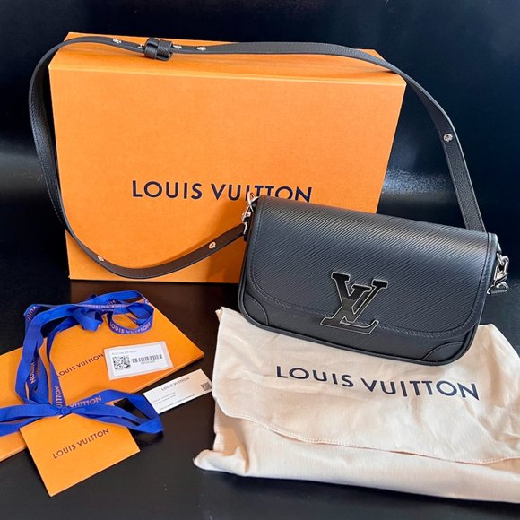 Louis Vuitton Handbags - Louis Vuitton Black Epi Leather Buci Bag. Adjustable for Crossbody/Shoulder.